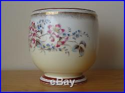 C. 19th Antique German Germany KPM Porcelain Floral Flower Planter