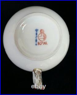 KPM Antique Tea Coffee Service Royal Berlin Porcelain Jeweled