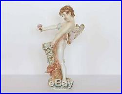 KPM Berlin CUPID Porcelain Figurine Model #3453 Cherub with Wings Bow & Arrows