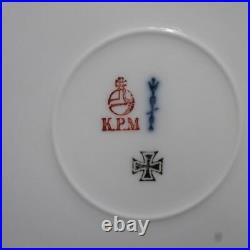 KPM Berlin Germany Reliefzierat Pattern Dinner Plate and 2 Bread Plates