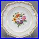 KPM Berlin Hand Painted Floral Bouquet & Gold 9 Inch Plate Circa 1849 1870