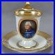 KPM Berlin Hand Painted Frederick The Great Empire Form Cup & Saucer