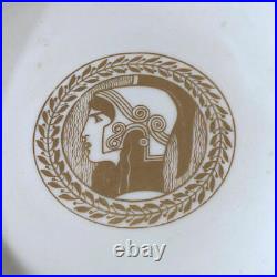 KPM Egyptian Revival Gilt and Bisque Porcelain Compote Bowl