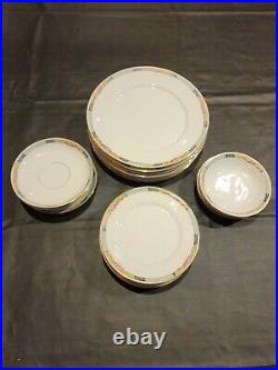 KPM Porcelain China Germany 27 Piece Dinner Plates-Desert-Coffee-Tea-small Bowl