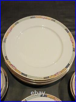 KPM Porcelain China Germany 27 Piece Dinner Plates-Desert-Coffee-Tea-small Bowl
