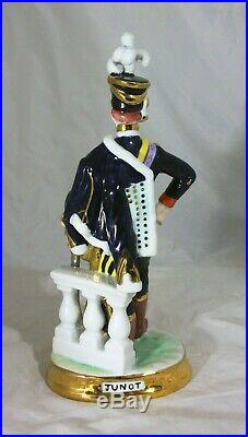 KPM Porcelain Figurine of Napoleon Marshall Junot Vintage German Made