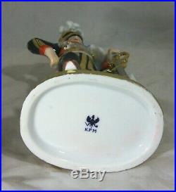 KPM Porcelain Figurine of Napoleon Marshall Junot Vintage German Made