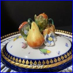 KPM Porcelain Fruit Bowl 9.5x 8x 6
