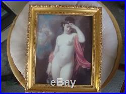 KPM Porcelain Plaque Naked Nude