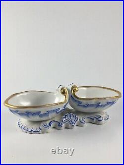 KPM Porzellan Antik Saliere Salzgefäss 1849-70 Biedermeier Porcelain Antique