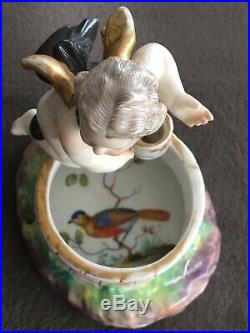 KPM Porzellan Figur Um 1800 Antik Salire Handbemalt Porcelain Antique 19thC