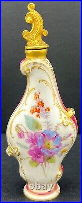 KPM Royal Berlin Porcelain, Perfume Bottle / Flacon, 12,5 cm / 4.92, 1945-1962