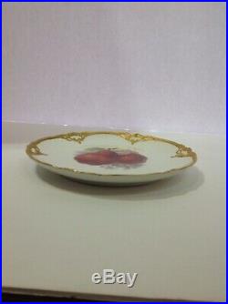 KPM Royal Berlin Porcelain Plate. Handpainted- Fruits, Pears. Antique Germany