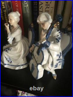 KPM Style Porcelain Figurine Couple