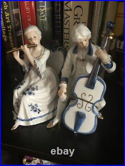 KPM Style Porcelain Figurine Couple
