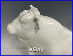 KPM White Porcelain Figurine Of Europa And The Bull