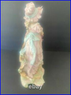 Lovely Antique KPM Bisque Porcelain Figurine of Romantic Couple