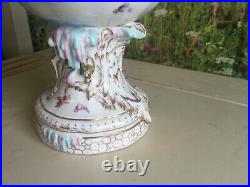 OLD Early KPM Hand Painted Porcelain ORNATE Urn Vase