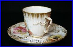 RARE & INCREDIBLE KPM Porcelain Bonnet Girl Cup and Saucer