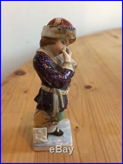 Rare Antique KPM Zodiac Porcelain Figurine'Januario' by Friedrich Elias Meyer