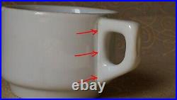 Rare tea pair cup saucer Blutgericht Konigsberg Germany porcelain KPM 1900