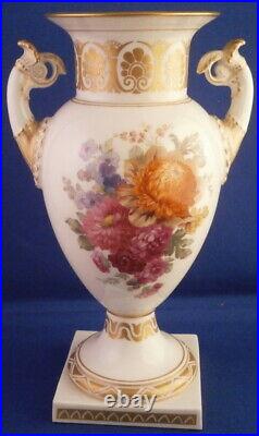 Superb Antique Art Nouveau KPM Berlin Porcelain French Vase Porzellan Jugendstil