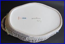Superb Signed KPM Reticulated 12 Porcelain Bowl MINT c. 1900 German Porcelain