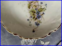 Victorian KPM Porcelain Dessert / Berry Dishes